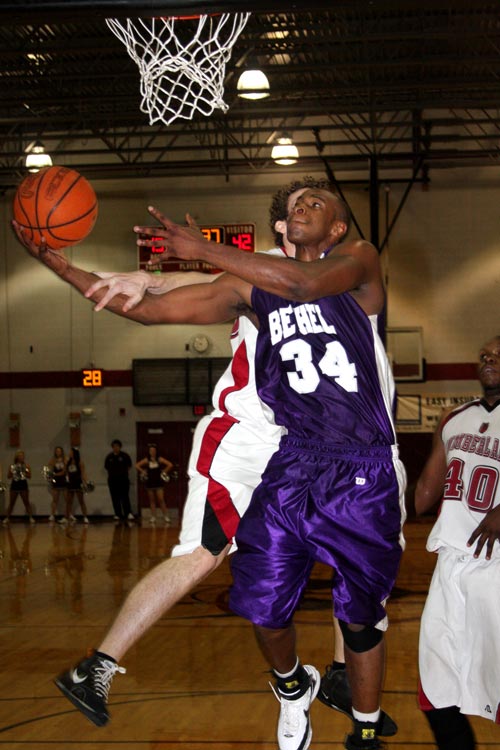 Antoine Lesesene led the Wildcats with19 points, eight rebounds and one assist in the loss to Cumberland University.